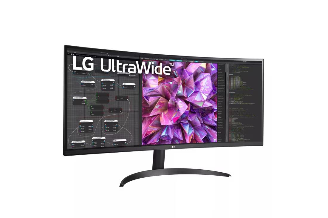 LG UltraWide Quad HD Monitor - Diilimurkku