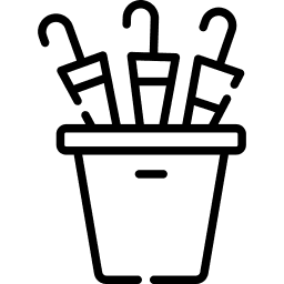 Sateenvarjotelineet