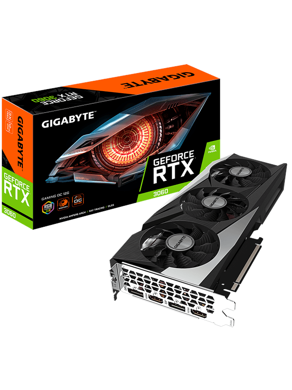 Gigabyte Geforce RTX 3060 - Diilimurkku