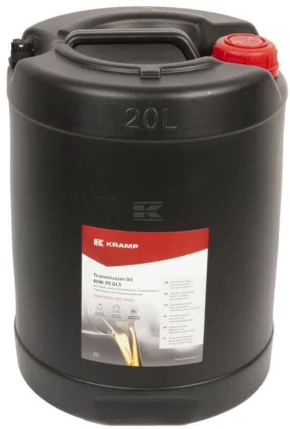 Vaihteistoöljy 80W-90 GL5, 20 l, Kramp
